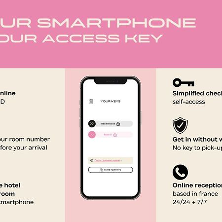 Hotel Corneille - Entree Autonome, Reception En Ligne - Encore Mieux 图尔 外观 照片