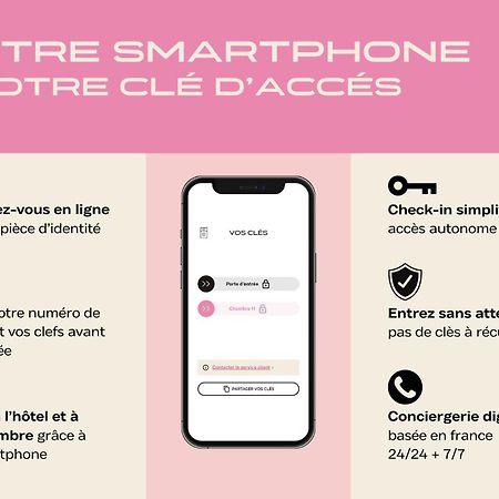 Hotel Corneille - Entree Autonome, Reception En Ligne - Encore Mieux 图尔 外观 照片